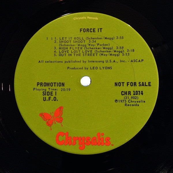 UFO (5) : Force It (LP, Album, Promo)