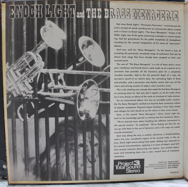 Enoch Light & The Brass Menagerie* : Volume II (LP, Album, Quad)