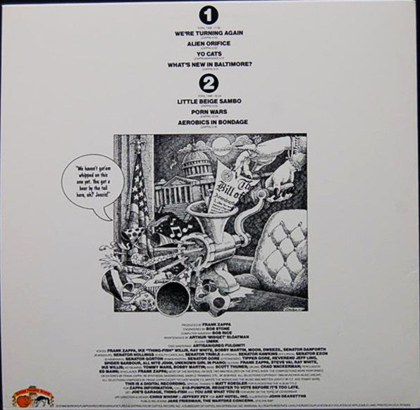 Frank Zappa : Frank Zappa Meets The Mothers Of Prevention (LP, Album, Cap)
