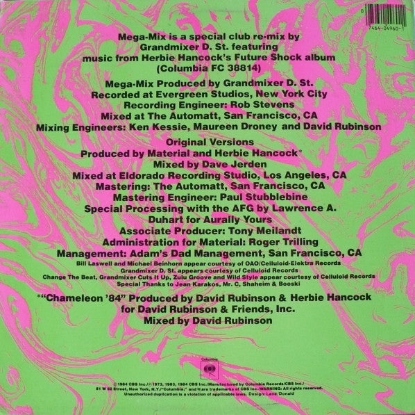Herbie Hancock : Mega-Mix (12", Single)