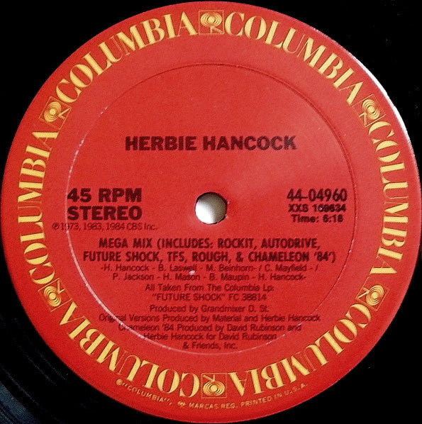 Herbie Hancock : Mega-Mix (12", Single)