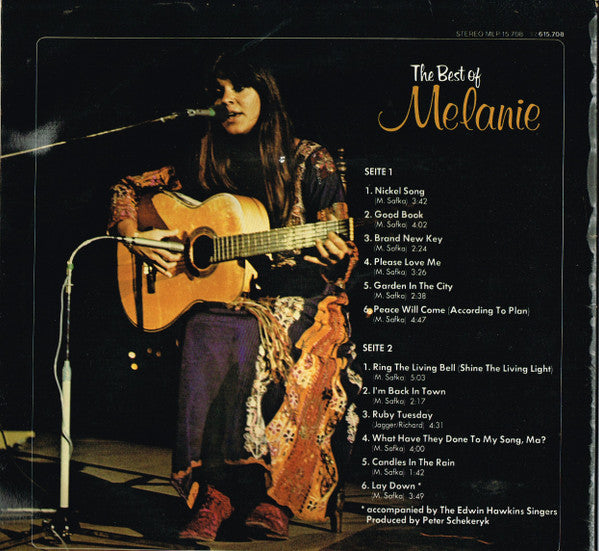 Melanie (2) : The Best Of Melanie (LP, Comp)