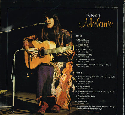 Melanie (2) : The Best Of Melanie (LP, Comp)