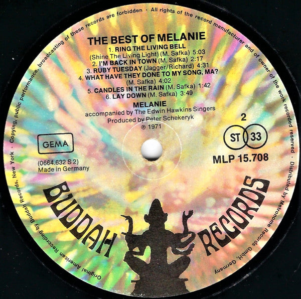 Melanie (2) : The Best Of Melanie (LP, Comp)