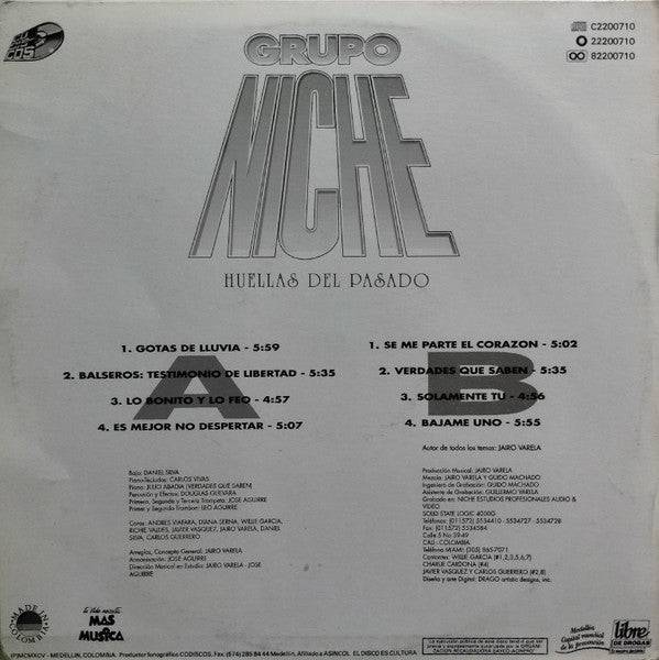 Grupo Niche : Huellas Del Pasado (LP, Album)