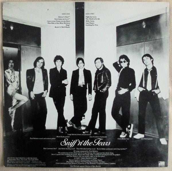 Sniff 'N' The Tears : Fickle Heart (LP, Album, PR)