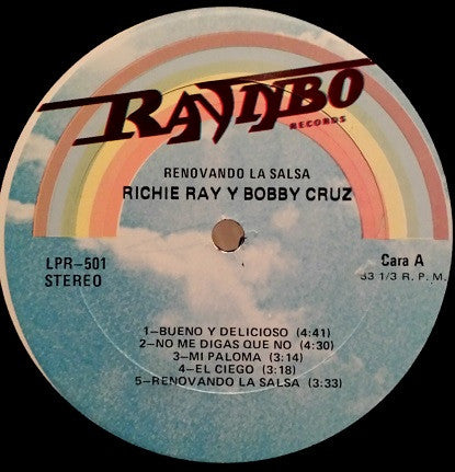 Richie Ray Y Bobby Cruz* : Renovando La Salsa (LP, Album)