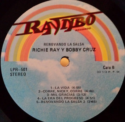 Richie Ray Y Bobby Cruz* : Renovando La Salsa (LP, Album)