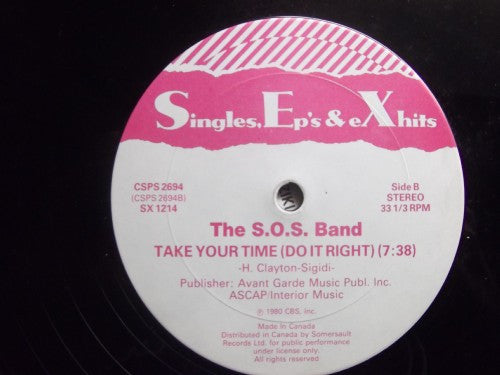 MFSB / The S.O.S. Band : Love Is The Message / Take Your Time (Do It Right) (12")