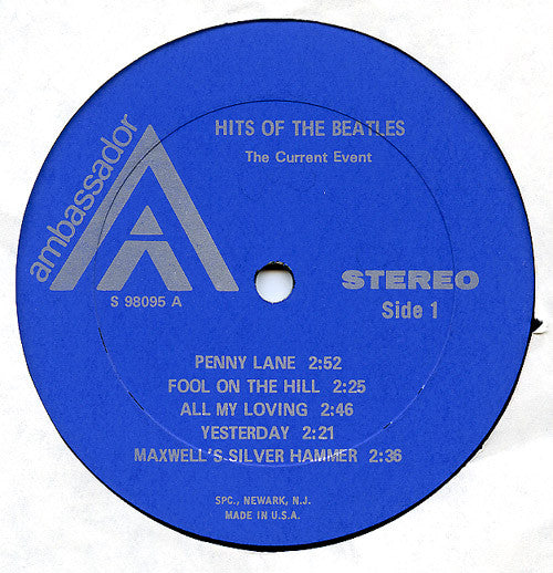 The Current Event : Hits Of The Beatles (LP, Album)