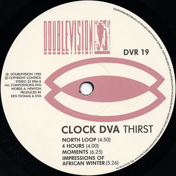 Clock DVA : Thirst (LP, Album, RE)