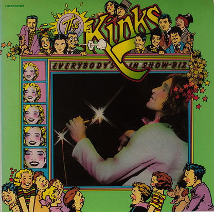 The Kinks : Everybody's In Showbiz (2xLP, Album, RE)