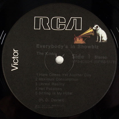The Kinks : Everybody's In Showbiz (2xLP, Album, RE)