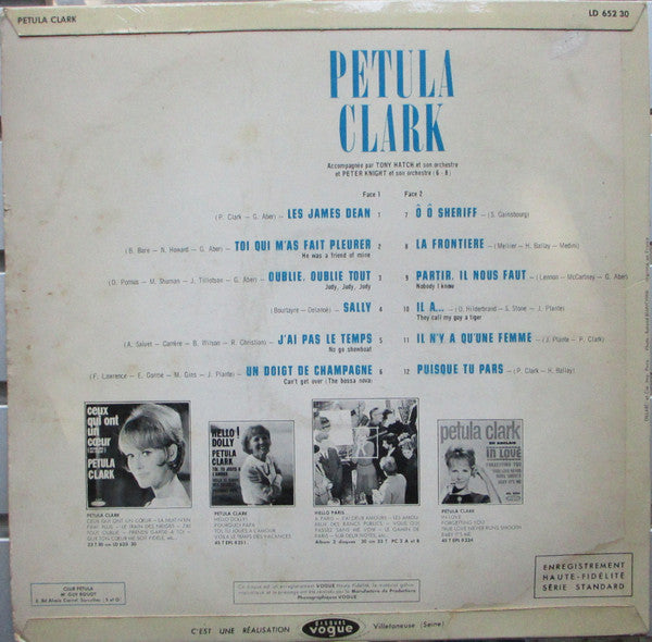 Petula Clark : Petula Clark (LP, Album, Mono)