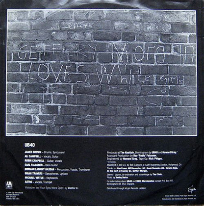 UB40 : Geffery Morgan (LP, Album, B =)