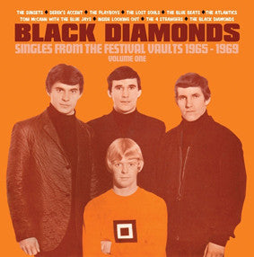 Various : Black Diamonds : Singles From The Festival Vault 1965-1969 Volume One (10x7", Mono, RE, Rep + Box, Comp, Ltd, Num)