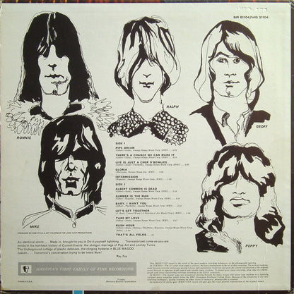 Blues Magoos : Electric Comic Book (LP, Album, Mono)
