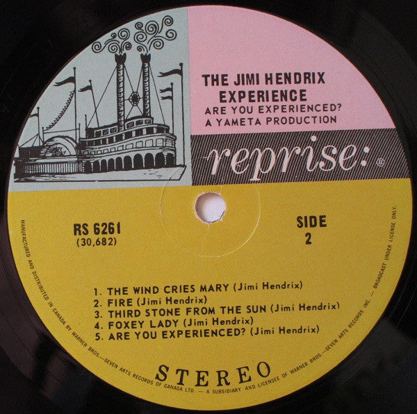 The Jimi Hendrix Experience : Are You Experienced (LP, Album, RE)