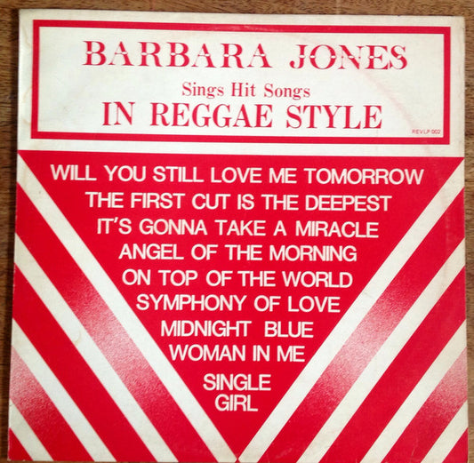 Barbara Jones : Sings Hit Songs In Reggae Style (LP, Album)