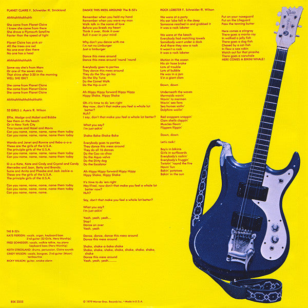 The B-52's : The B-52's (LP, Album, RP, Not)