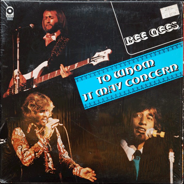 Bee Gees : To Whom It May Concern (LP, Album, RI )