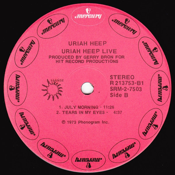 Uriah Heep : Uriah Heep Live (2xLP, Album, Club, RCA)