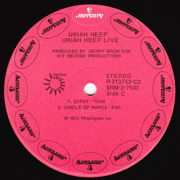 Uriah Heep : Uriah Heep Live (2xLP, Album, Club, RCA)