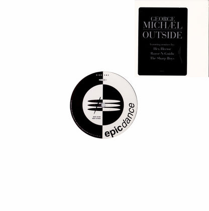 George Michael : Outside (12", Promo)