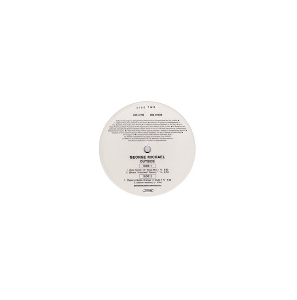 George Michael : Outside (12", Promo)