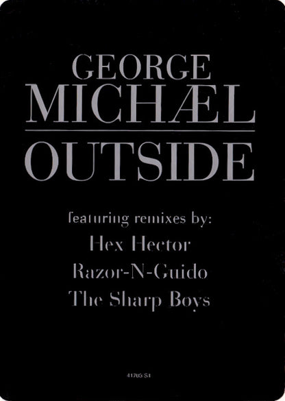 George Michael : Outside (12", Promo)