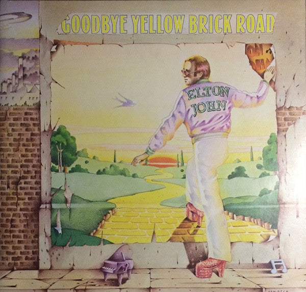Elton John : Goodbye Yellow Brick Road (2xLP, Album, Club, Tri)