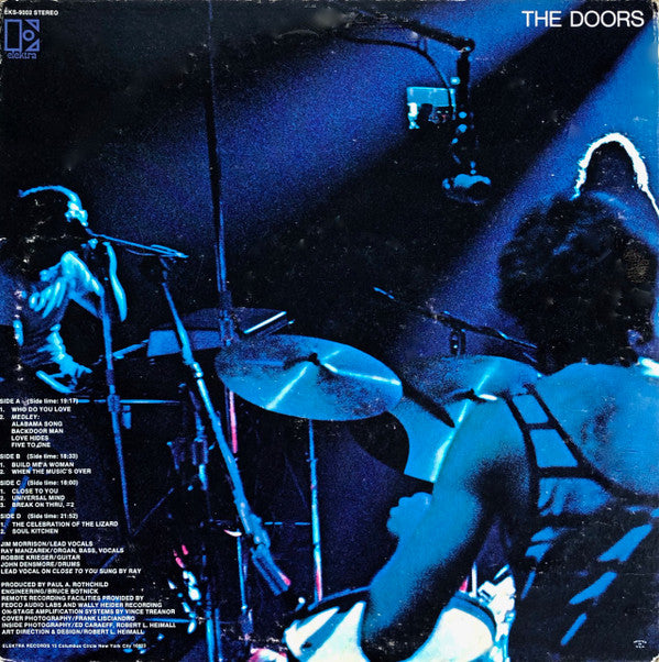 The Doors : Absolutely Live (2xLP, Album, Wad)