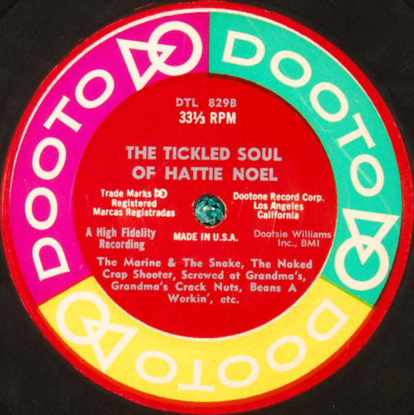 Hattie Noel : The Tickled Soul Of Hattie Noel (LP)
