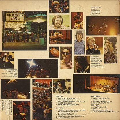 Imperials With… Solid Rock (7) : Live (2xLP, Album, Gat)