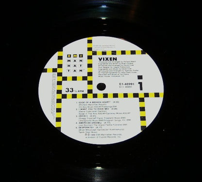 Vixen (2) : Vixen (LP, Album, Club)