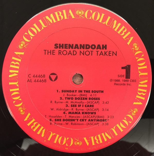 Shenandoah : The Road Not Taken (LP, Album)