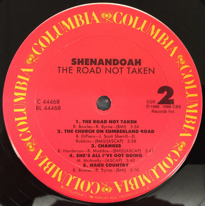 Shenandoah : The Road Not Taken (LP, Album)