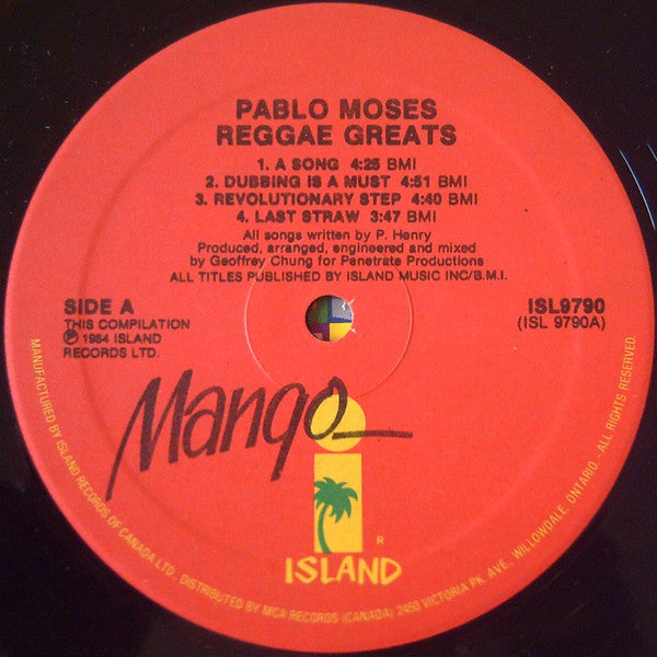 Pablo Moses : Reggae Greats (LP, Comp)