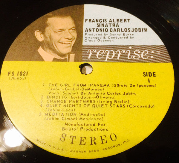 Francis Albert Sinatra* & Antonio Carlos Jobim : Francis Albert Sinatra & Antonio Carlos Jobim (LP, Album)