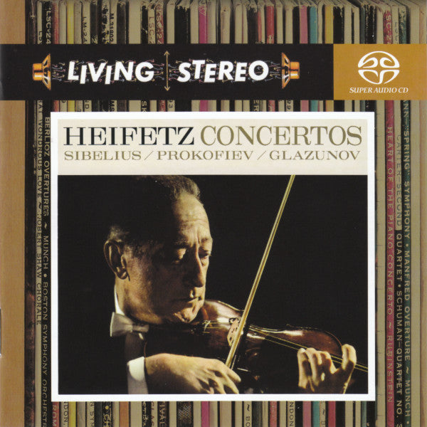 Heifetz* / Sibelius*, Prokofiev*, Glazunov* : Heifetz Concertos (SACD, Hybrid, Comp)