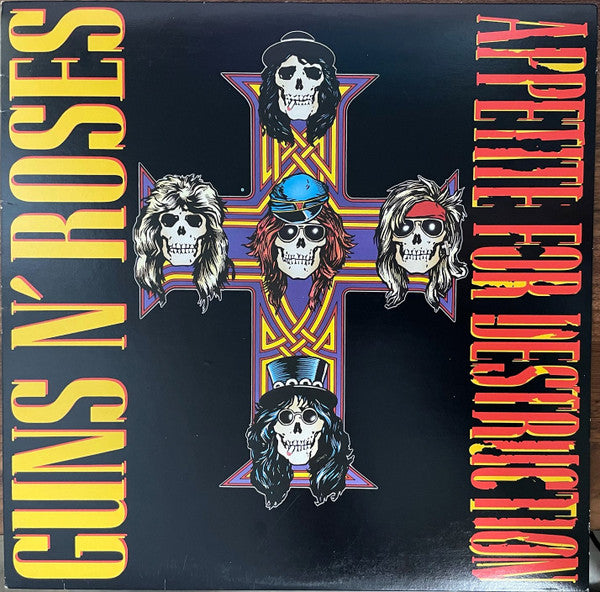 Guns N' Roses : Appetite For Destruction (LP, Album, Club)