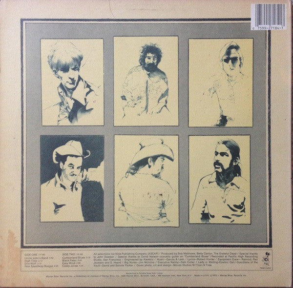 The Grateful Dead : Workingman's Dead (LP, Album, Club, RE)