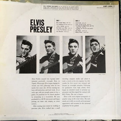 Elvis Presley : Elvis Presley (LP, Album, RE, Bla)