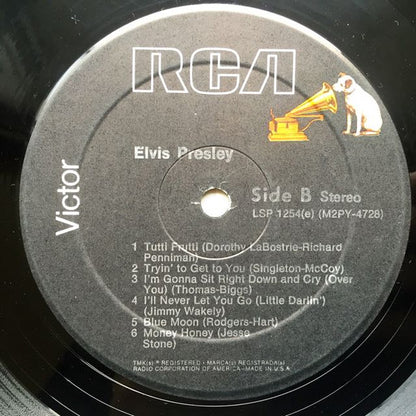 Elvis Presley : Elvis Presley (LP, Album, RE, Bla)