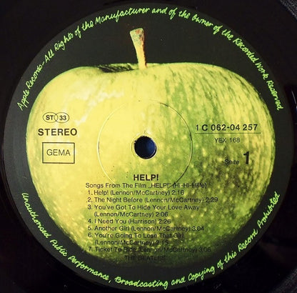 The Beatles : Help! (LP, Album, RE)