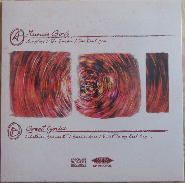 Muncie Girls / Great Cynics : Muncie Girls / Great Cynics (12")