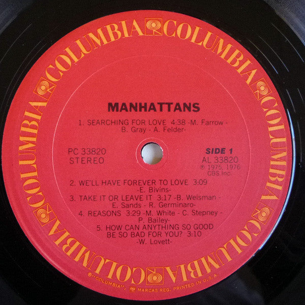 The Manhattans* : The Manhattans (LP, Album)