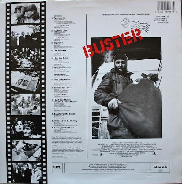 Various : Buster - Original Motion Picture Soundtrack (LP, Comp, Club, BMG)