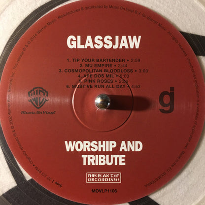 Glassjaw : Worship And Tribute (LP, Album, Ltd, Num, RE, Cle)