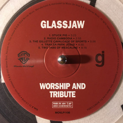 Glassjaw : Worship And Tribute (LP, Album, Ltd, Num, RE, Cle)